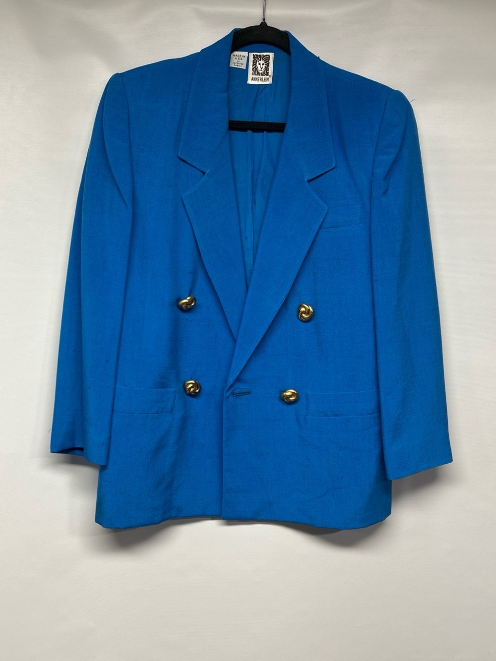Anne Klein Vibrant Blue Blazer Jacket